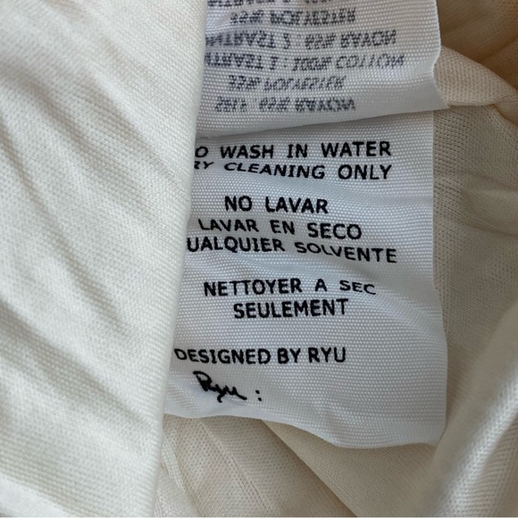 Anthropologie Ryu Bohemian Color Block Tiered Lace Maxi Skirt - Picture 11 of 11